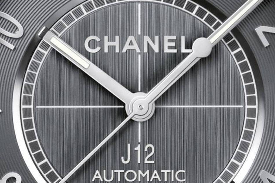 The titanium ceramic nature of the Chanel J12 transforms its surface into ever changing shifts in co