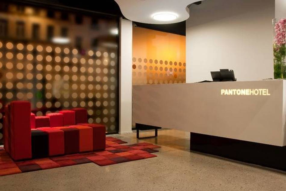 Pantone Hotel lobby ©Pantone