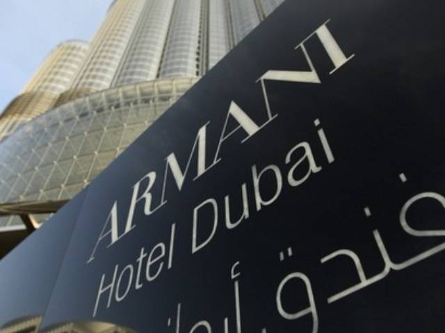 Armani Hotel Dubai occupies floors concourse to 8 and levels 38 /39 of Burj Khalifa