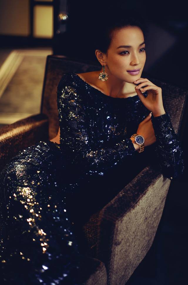 The Chinese actress unveiled as the new China brand ambassador for the Italian jeweller and fronts the print and video campaign for its new watch collection