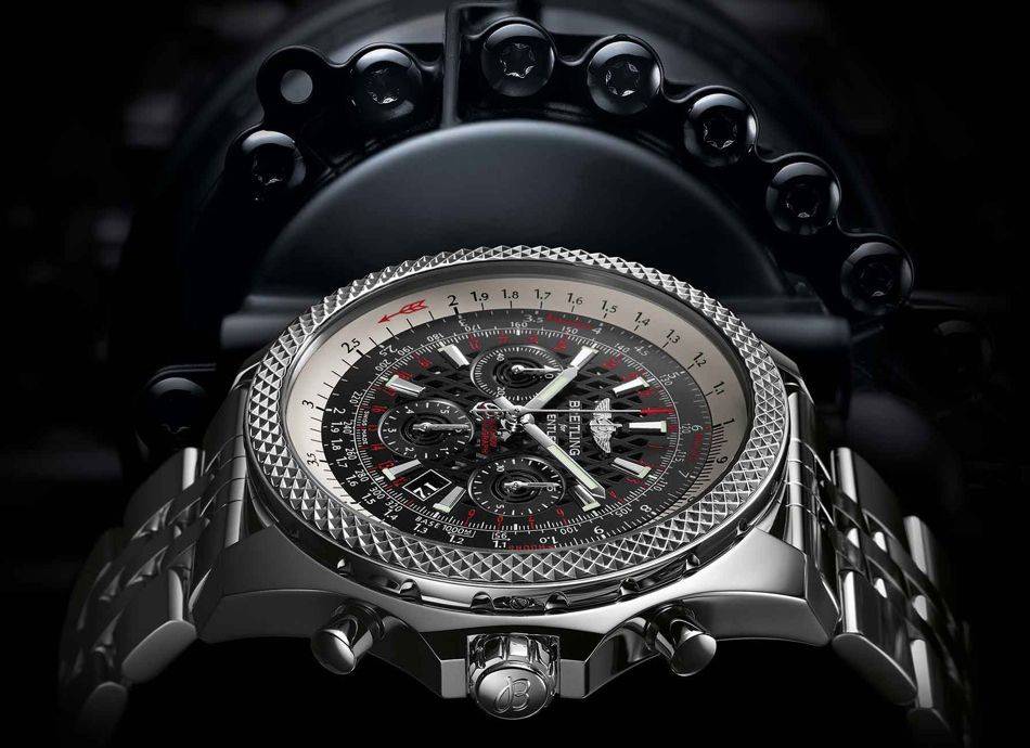 Anthony Mandler photographs David Beckham for the campaign featuring the 10th anniversary special collection of Breitling for Bentley watches.