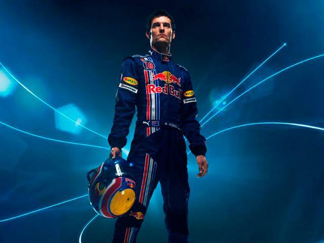 Mark Webber of Red Bull Racing