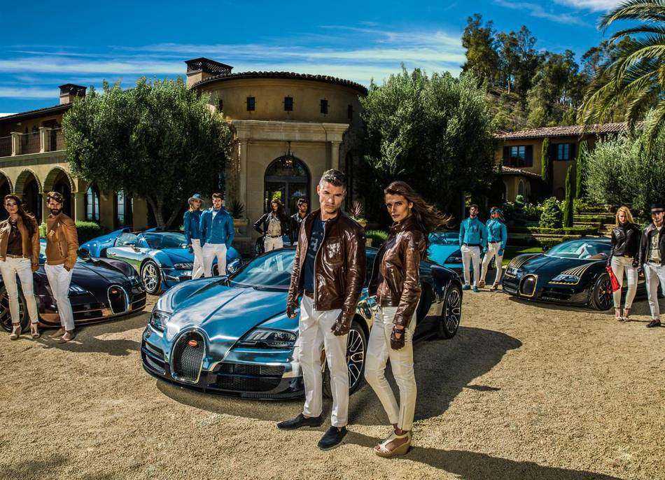 Available only to the owners of the 18 Bugatti Legends, the initial collection will serve as a stylistic foundation on which the company hopes to create a full clothing range