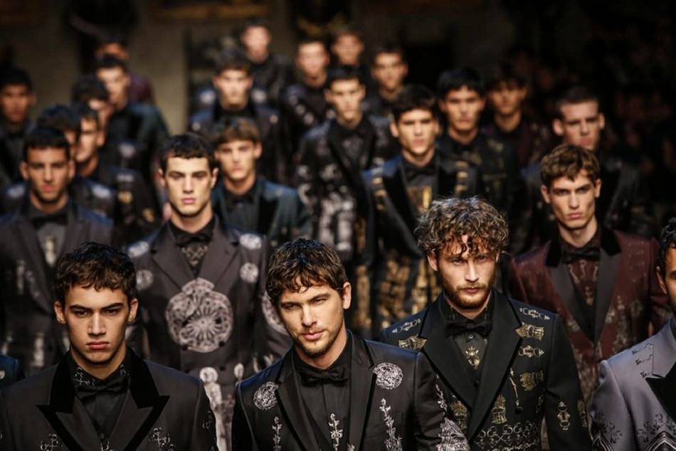 The Norman Kings, once-descendants of the great Vikings, come alive in the Italian label's menswear collection for the Fall/Winter 2014/2015 season