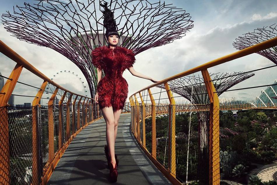 Models led by  Jessica Minh Anh will be walking 4,000 feet over the Grand Canyon on 'the Skywalk' in the highly anticipated J Autumn Fashion Show in the United States