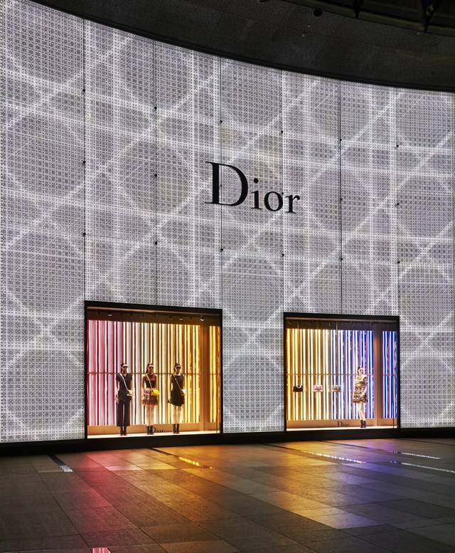 The newly-minted, expanded, and completely face-lifted retail space provides a look inside the unique, creative and luxurious universe of Dior