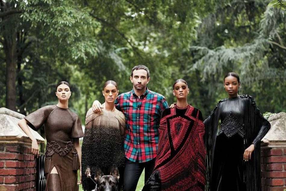 Givenchy couture inspired by African and Italian native tribes | Photo credit: Willy Vanderperre