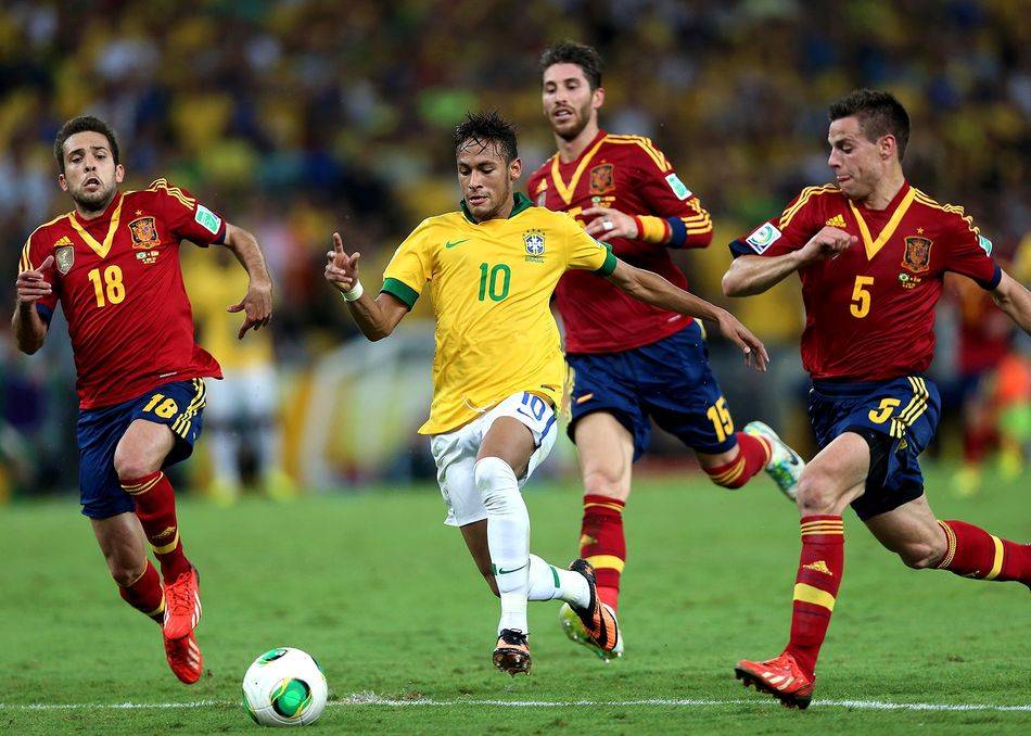 Brazil striker bound for Barcelona next season enjoys standout tournament on home soil in new Nike boots