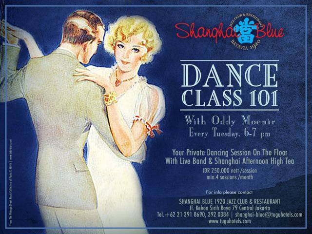 Dance Class 101 at Shanghai Blue 1920 Jazz Club & Restaurant