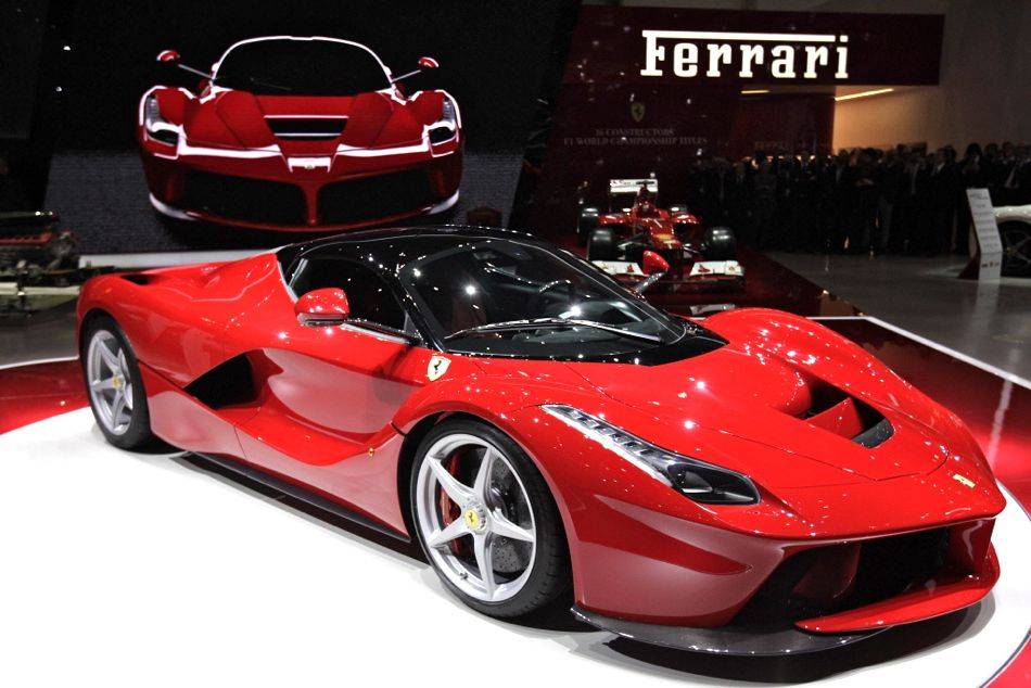 The limited-edition special series with a carbon-fibre chassis is the first car in the history of Ferrari to be powered by HY-KERS, its new hybrid technology