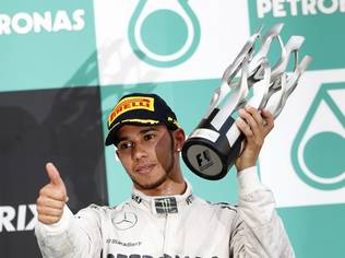 Hamilton landed his first podium spot for his new team was more down to the team orders of boss Ross Brawn, and Hamilton acknowledged that fact