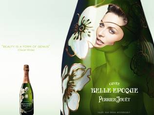 Rie is the modern-day muse and the ambassador for its prestige cuvée, Fleur de Champagne