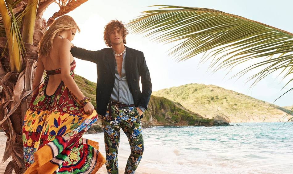 The American lifestyle apparel company paints a picturesque visual of the upcoming Spring/Summer 2016 season on the island of Mustique