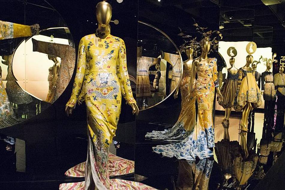 With 150 dresses, gowns, costumes and accessories from 40 designers on display, the showcase is one of the biggest exhibitions undertaken by the museum