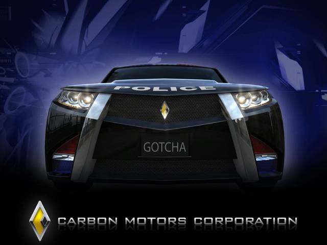The Carbon 'E7' Cop Car by Carbon Motors Corporation
