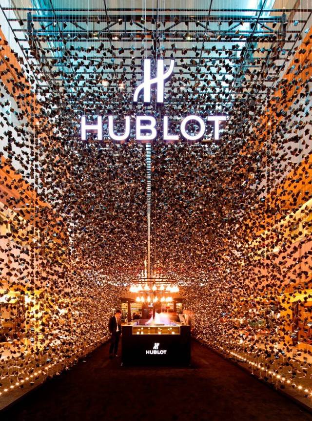 Showcasing Hublot's prized limited editions and collection totalling an astounding value of around US$20M