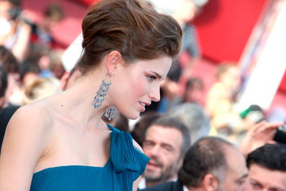 Alessia Piovan in CHOPARD at Cannes