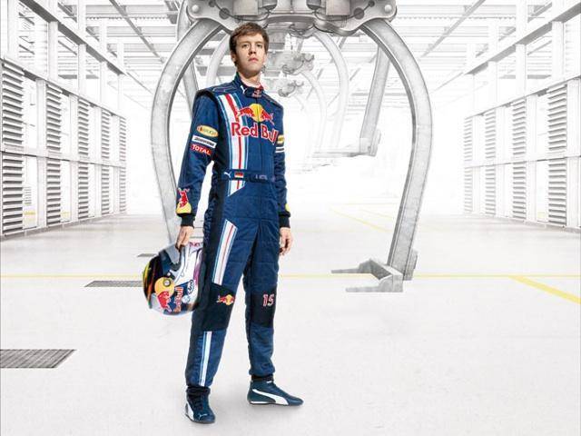 Sebastian Vettel of Red Bull Racing