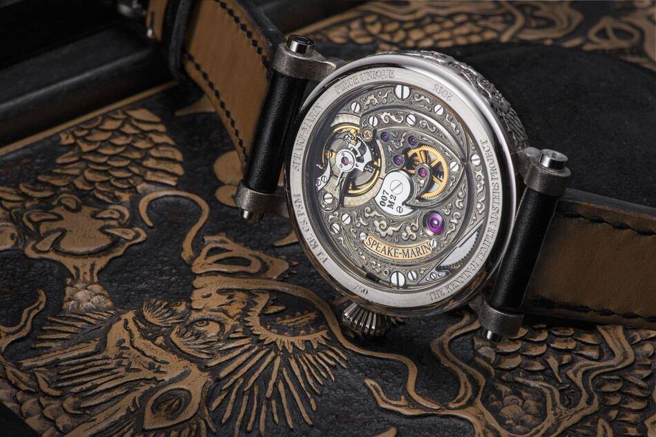 A watchmaker and three engravers create a one-off horological masterpiece featuring dragon motifs inspired by the Kennin-ji Temple in Japan