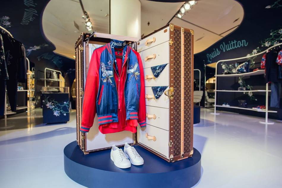For the first time in Bangkok, Louis Vuitton and Siam Paragon have collaborated in a menswear pop-up showcase