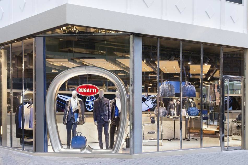 Following a capsule collection unveiled at Milan Fashion Week last year, supercar manufacturer Bugatti has made a committed move into the luxury lifestyle area with its new store
