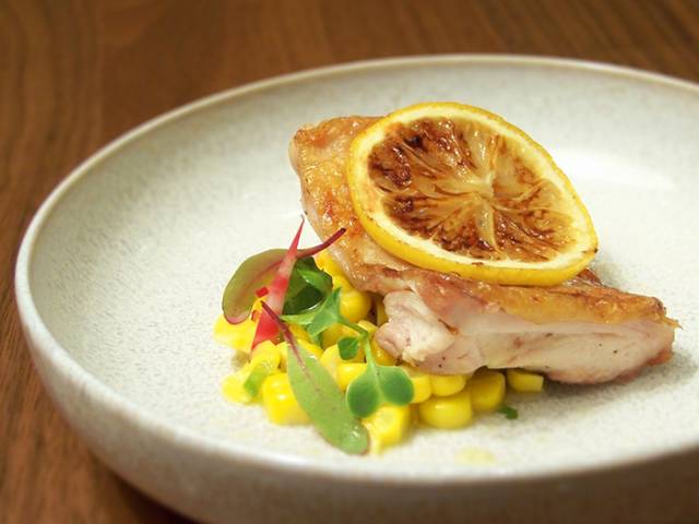 Bachelor's Banquet: Lemon Chicken with Corn Relish