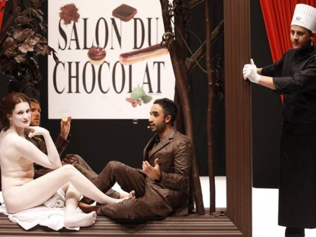 Le Salon du Chocolat - An annual chocolate festival is a dream come true for chocoholics.