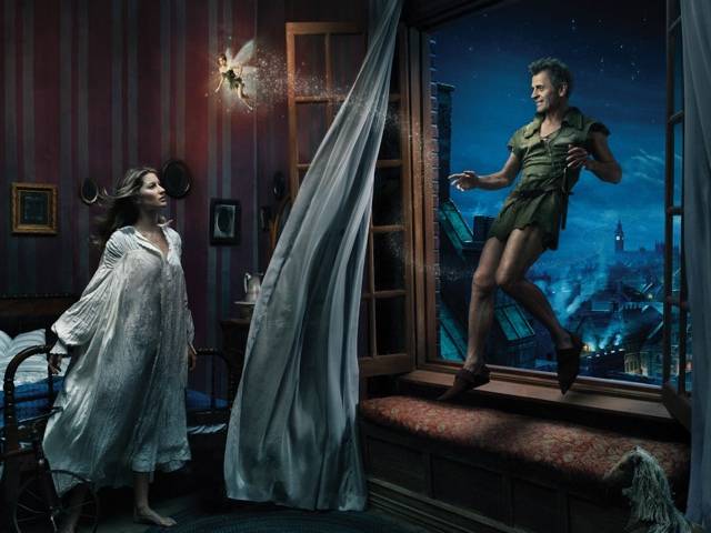 Gisele, BARYSHNIKOV and Tina FEY in Peter Pan