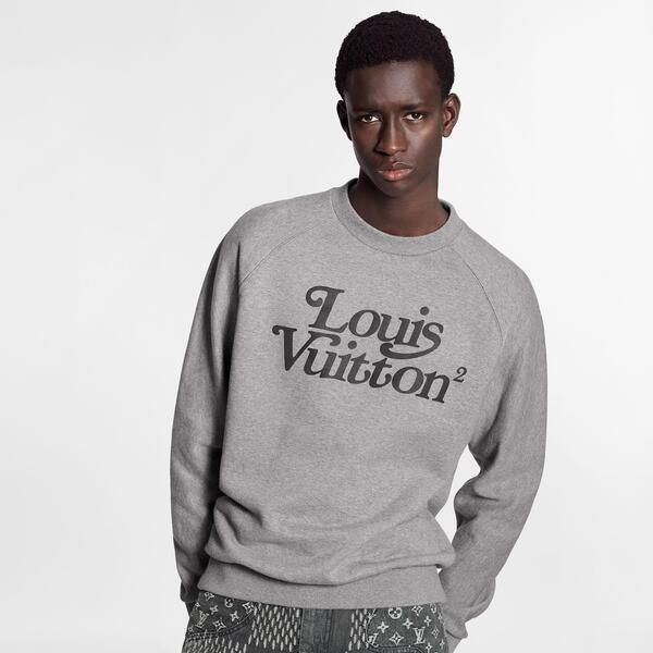 Louis Vuitton, Sweaters, Nwt Virgil Abloh Louis Vuitton Monogram Crew  Neck