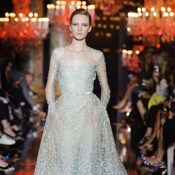 FROZEN-Inspired Glamour in Elie Saab Fall/Winter 2014/2015 Couture ...