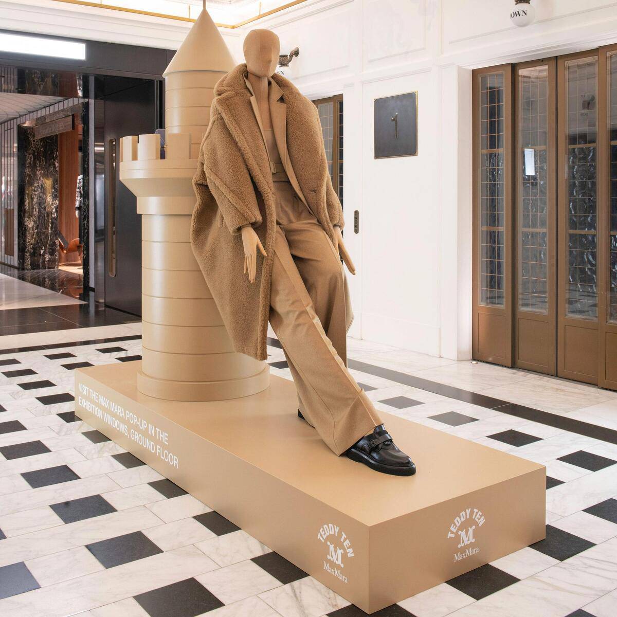 Max Mara launches pop-up in Harrods to celebrate 10 years of 'Teddy Bear  Coat' 