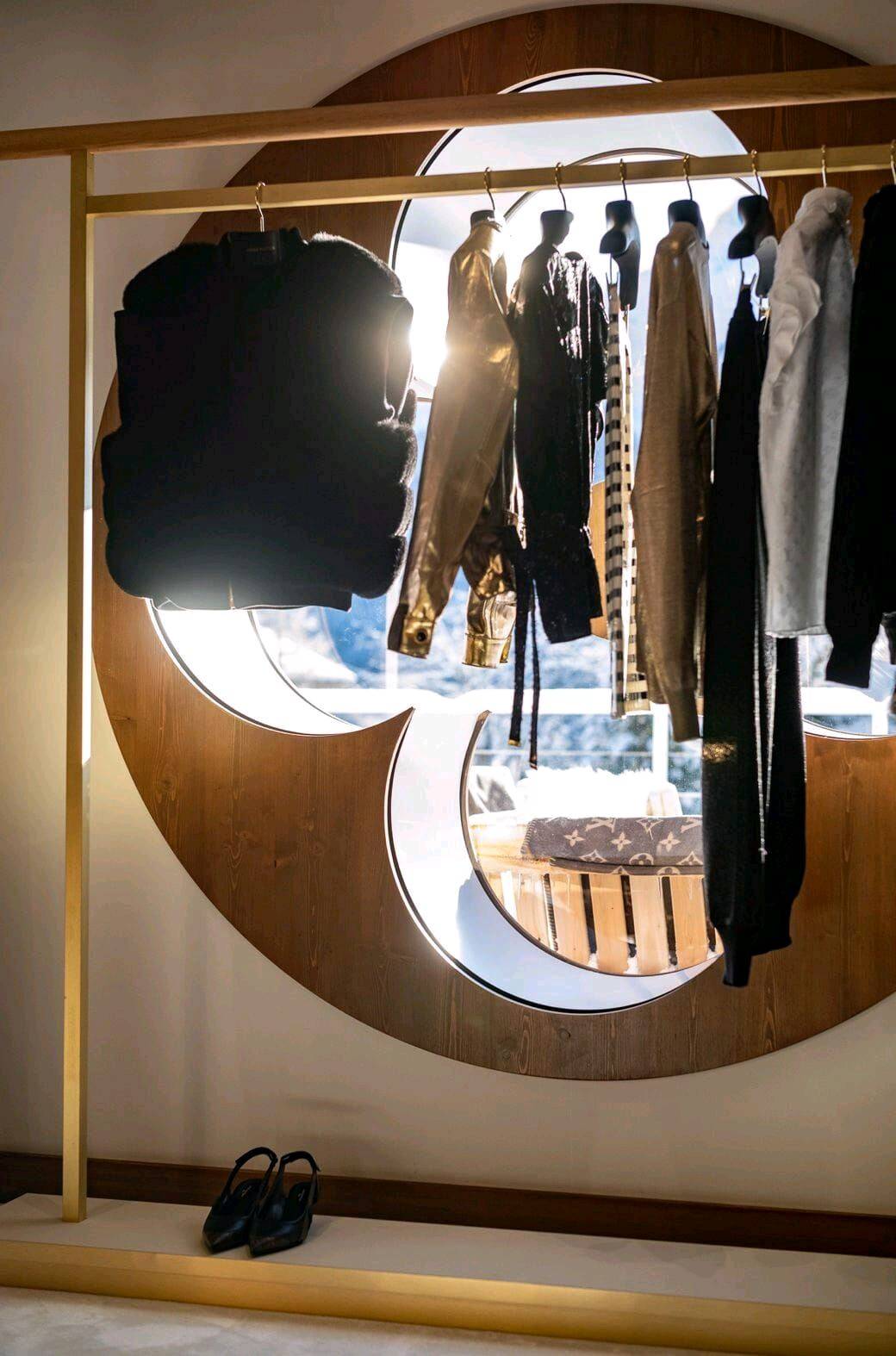 Louis Vuitton pop-up boutiques in St. Moritz and Courchevel are
