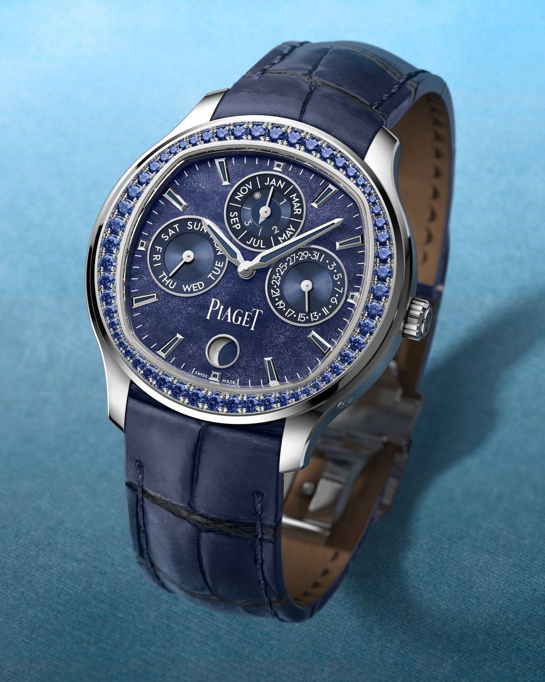 Piaget Polo Perpetual Calendar UltraThin Obsidian exemplifies Piaget's
