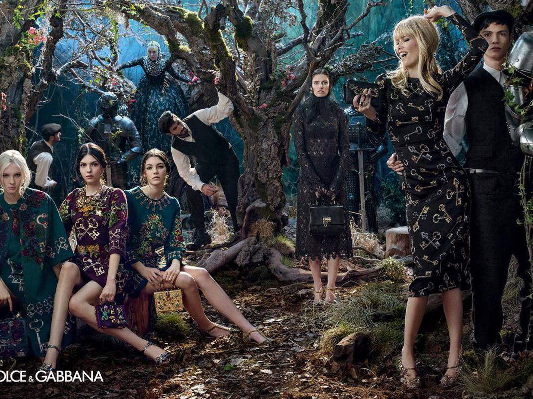 Bianca balti dolce gabbana 2014 discount advertising campaign photographed by domenico