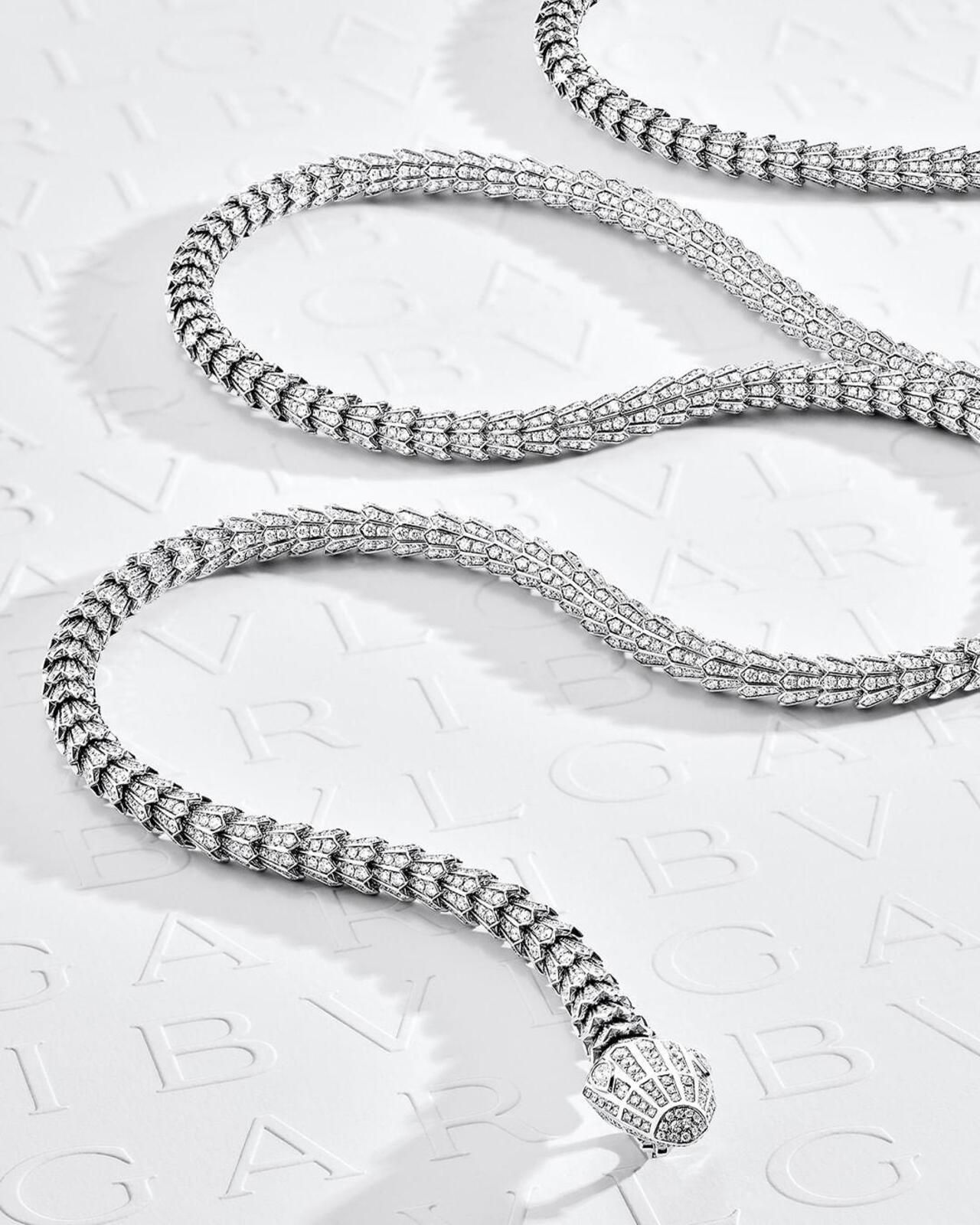Bulgari Serpenti High Jewelry necklace - alluring seduction | SENATUS