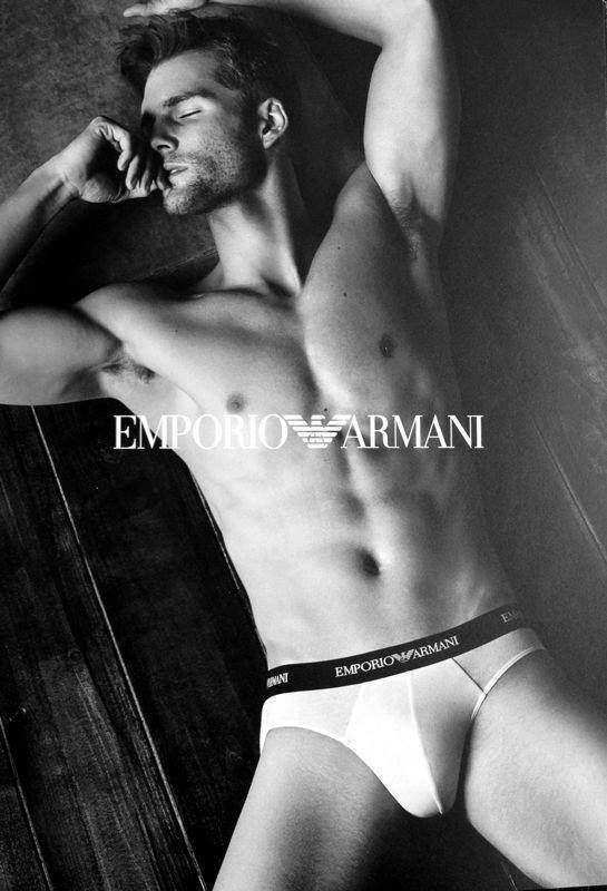 Tomas Skoloudik for Emporio Armani Underwear Fall Winter 2013 Campaign