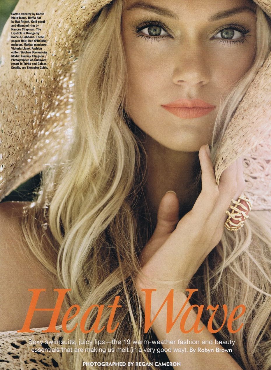 Lindsay Ellingson for Allure Magazine | SENATUS