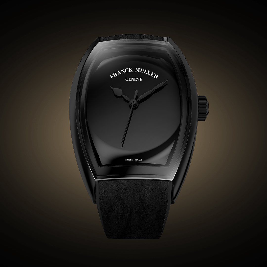 The new Franck Muller Curvex CX Piano boasts a deep alluring black