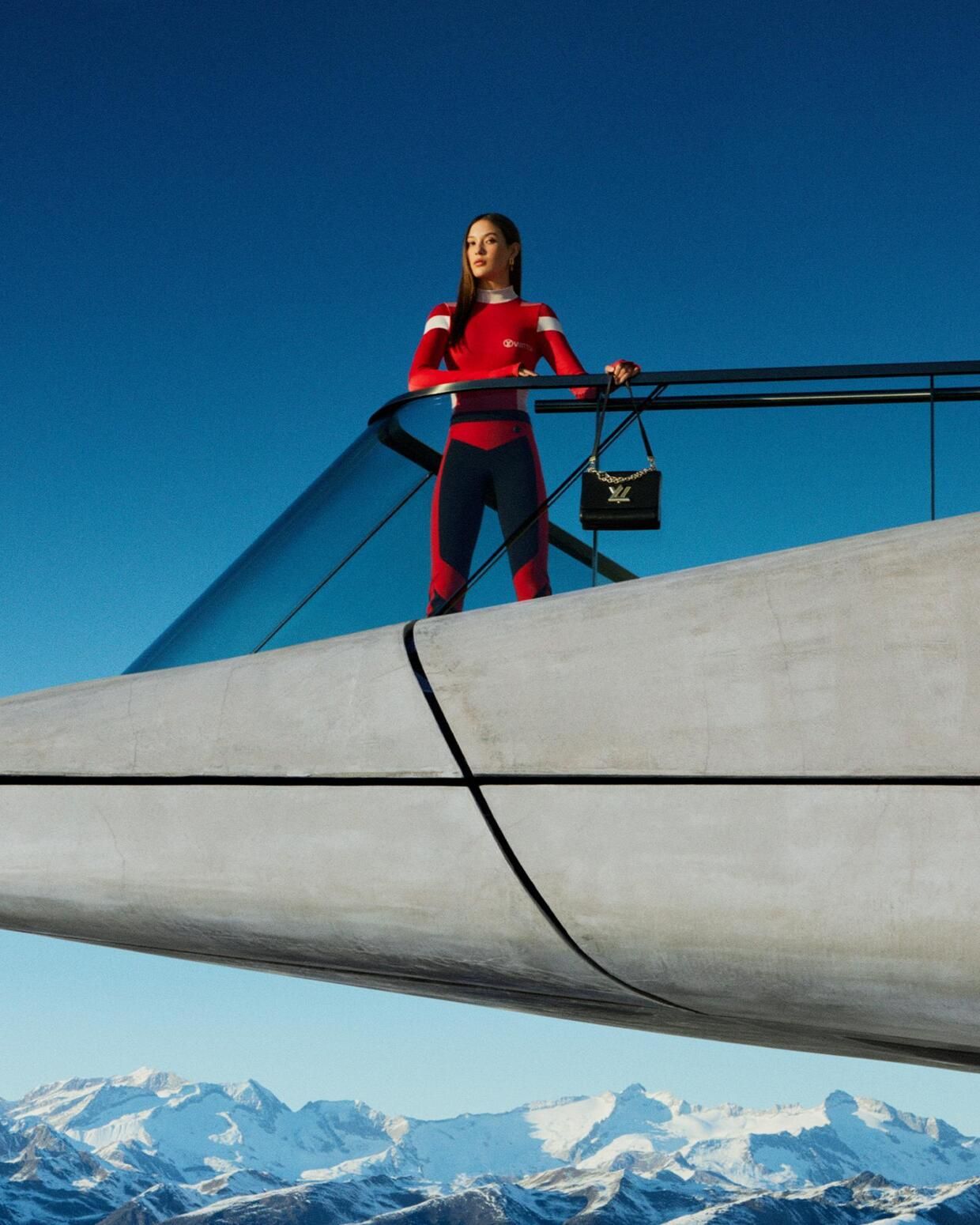 Louis Vuitton's Reinvented Twist Bag And Gold-Medalist Eileen Gu