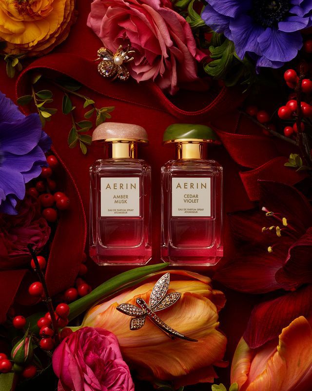 Amber Musk and Cedar Violet Aerin s warmest and coziest scents