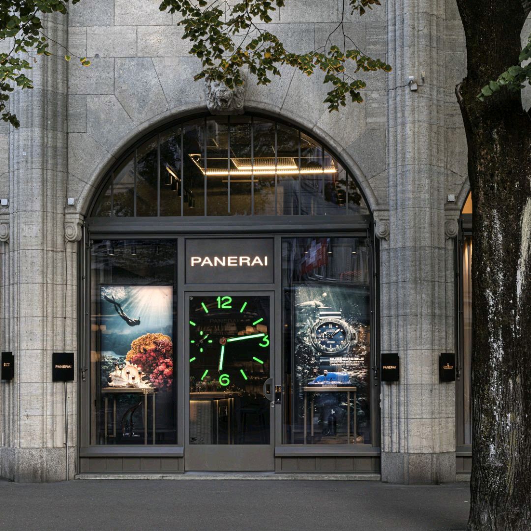 Panerai s new concept store opens in Zurich Switzerland SENATUS