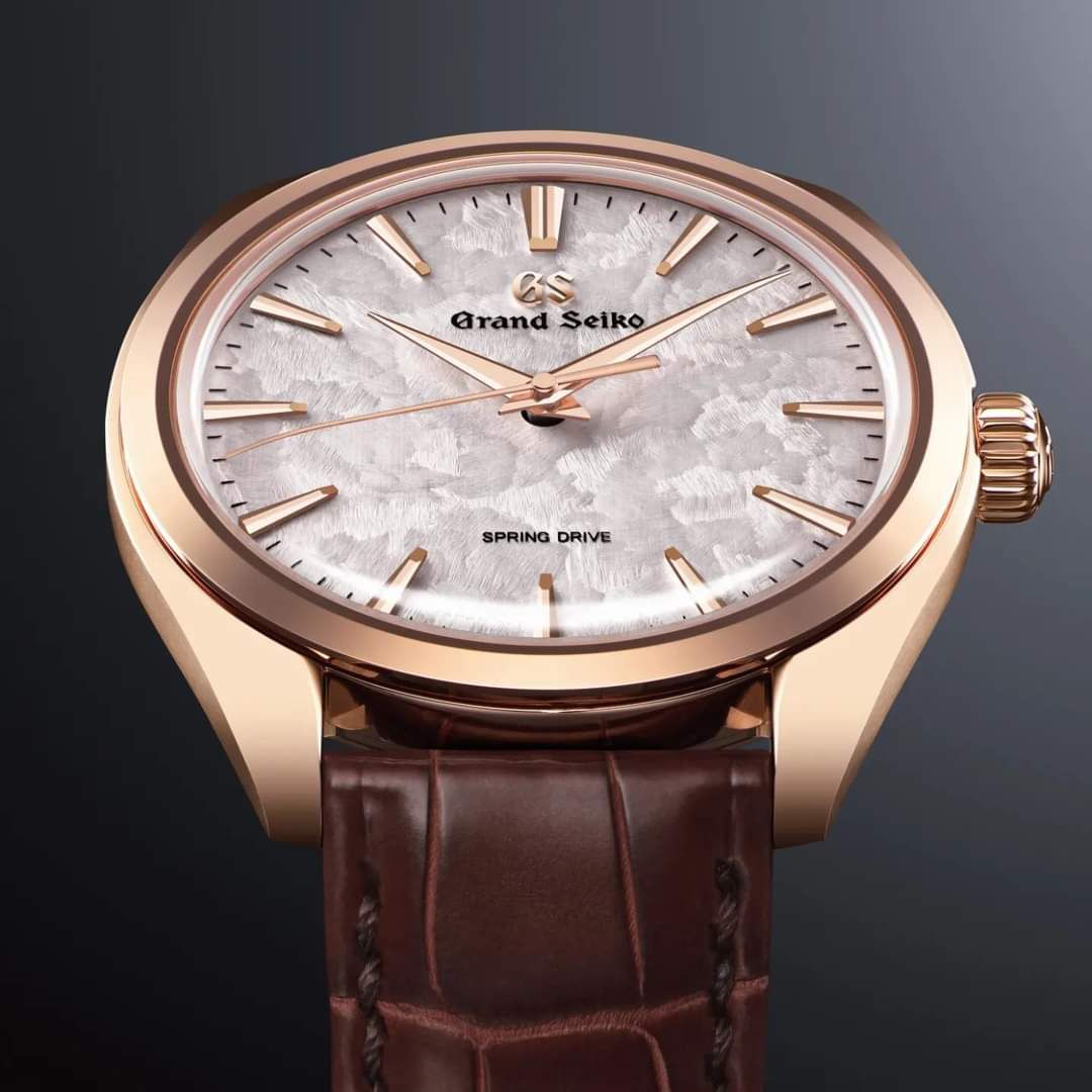 Grand Seiko SBGY026 capturing the ethereal beauty of spring in