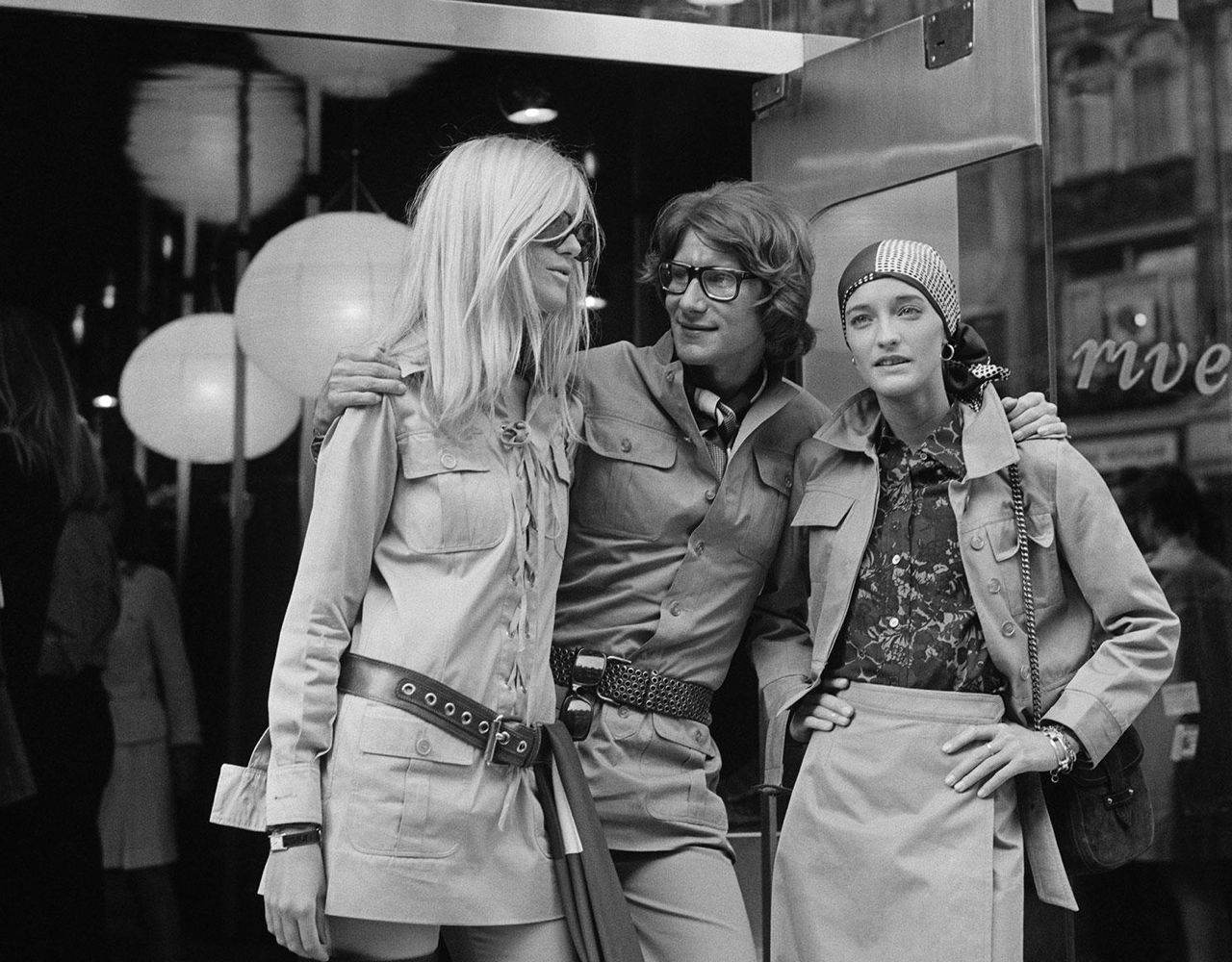 Yves Saint Laurent + Halston: Fashioning the 70s