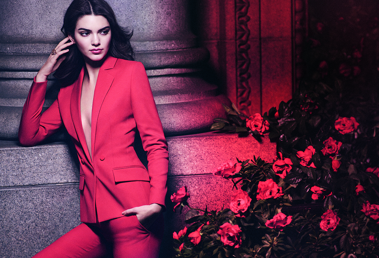 Kendall Jenner is Estée Lauder's Modern Muse Le Rouge SENATUS.