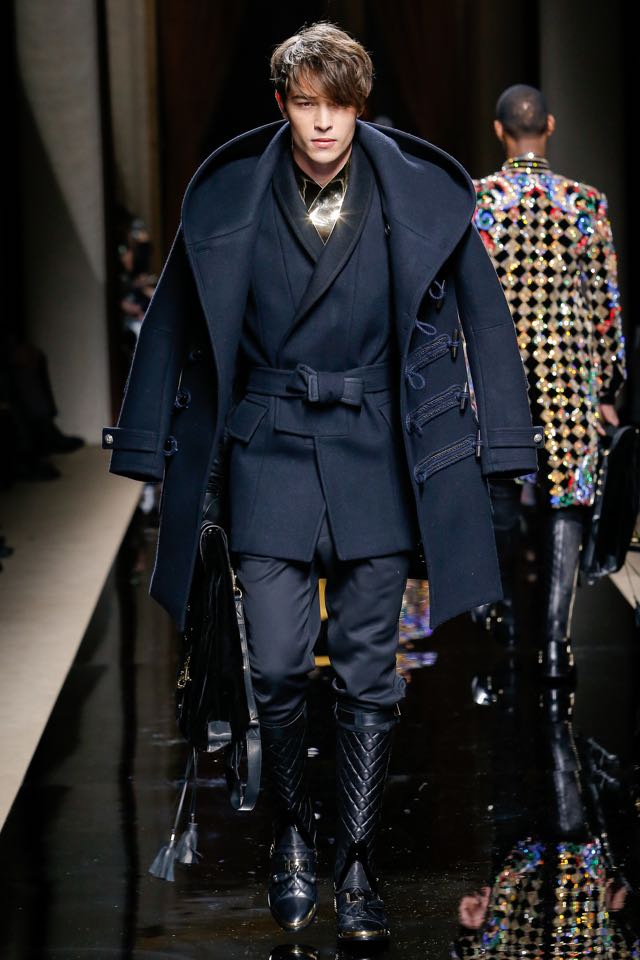 Hungarian Army Elite Horsemen Inspire Balmain Mens Fall/Winter 2016/ ...