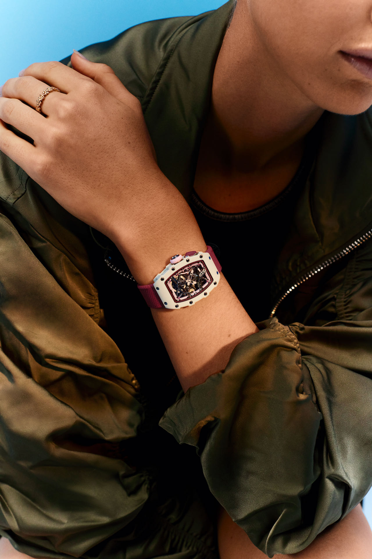 Richard Mille releases its first women s sports watch the RM 07