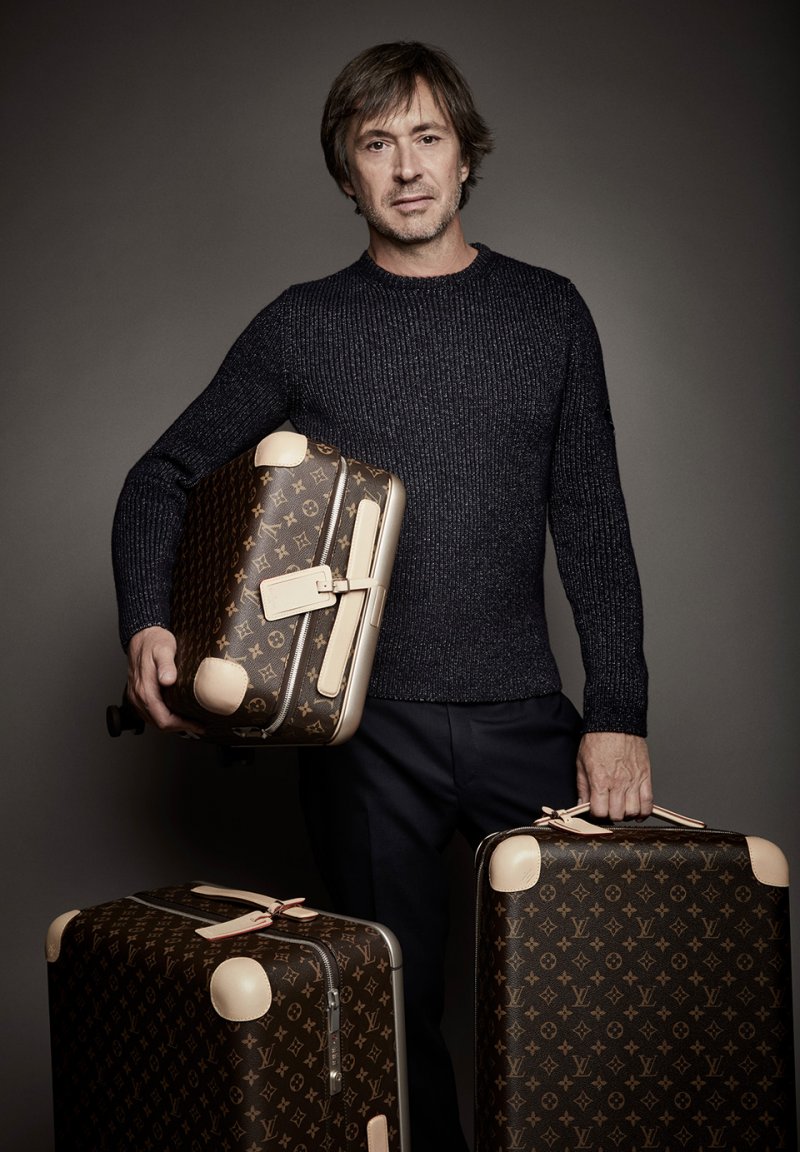 The New Innovative Rolling Luggage By Louis Vuitton Featuring