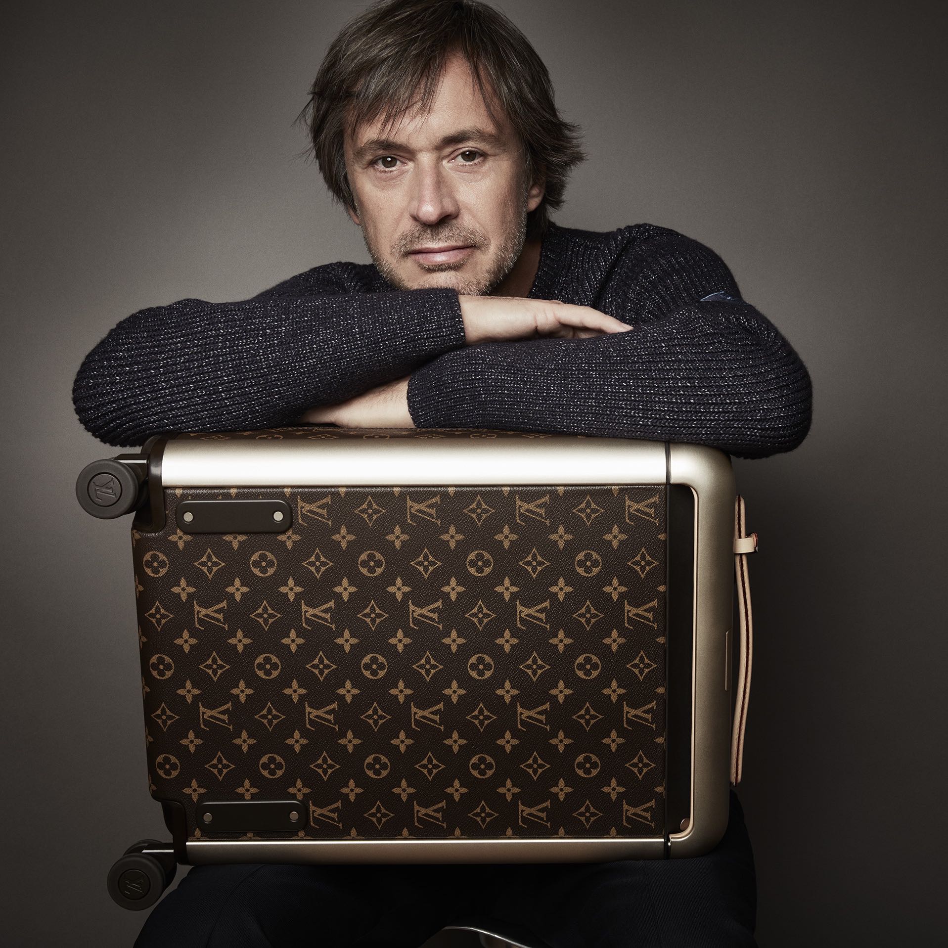 The New Innovative Rolling Luggage By Louis Vuitton Featuring