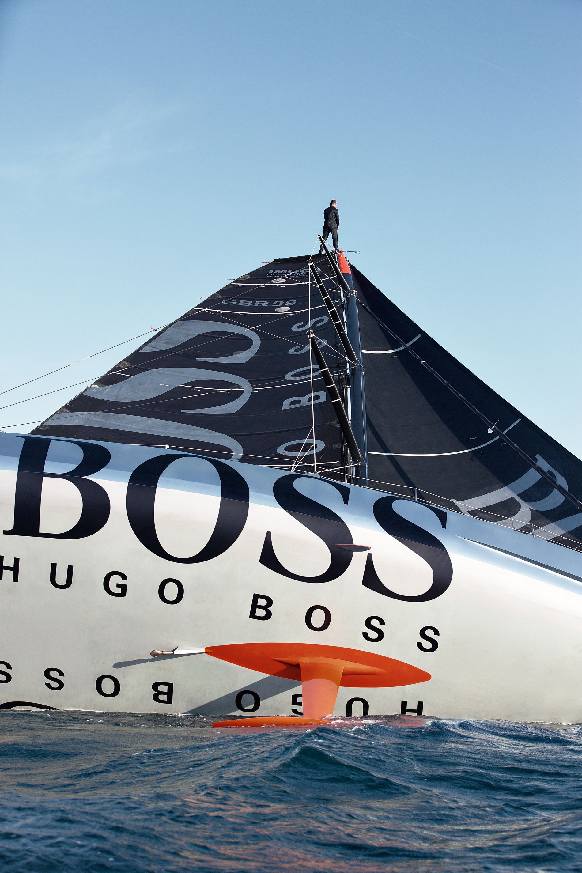 Hugo boss sailing outlet jump