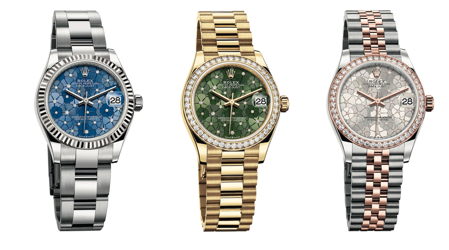 Rolex floral on sale